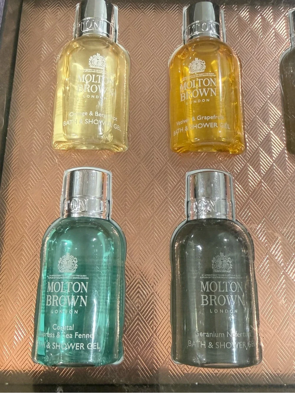 NWT Molton Brown London Bath & Shower Gel Collection Gift Set NEW